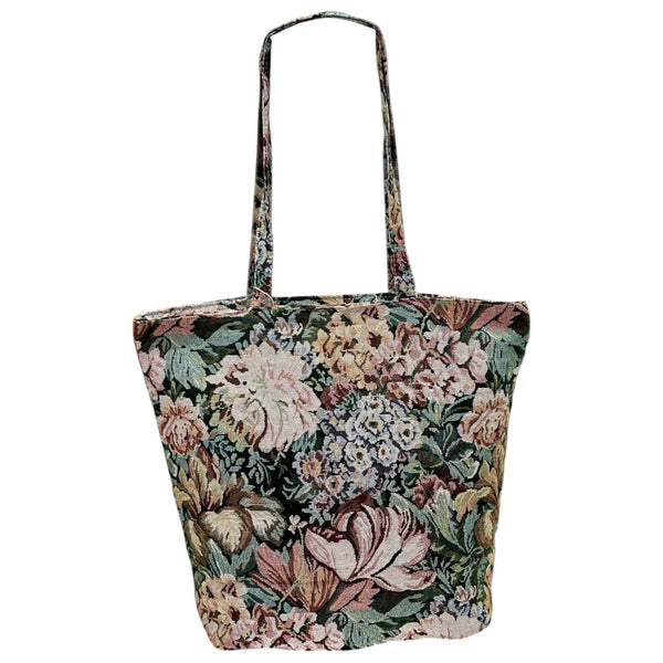 Bolsa grande flores