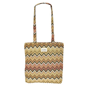 Bolsa mediana zigzag amarillo