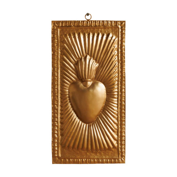 Placa corazón Ex voto