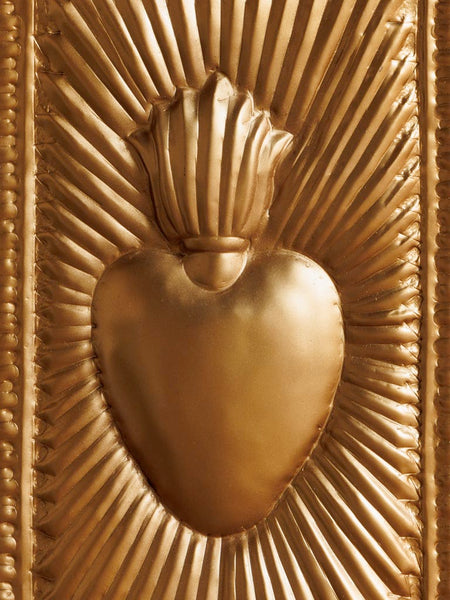 Placa corazón Ex voto